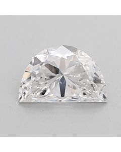 Lab Created 1.13 Carat Half Moon Diamond