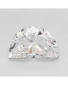 Lab Created 1.51 Carat Half Moon Diamond
