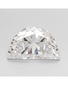 Lab Created 1.62 Carat Half Moon Diamond