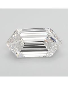 Lab Created 3.36 Carat Hexagon Diamond