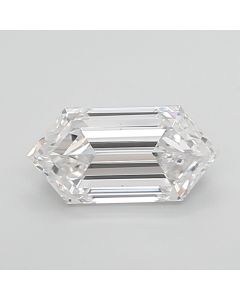 Lab Created 3.15 Carat Hexagon Diamond