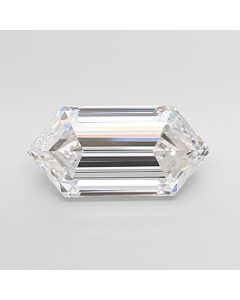 Lab Created 5.09 Carat Hexagon Diamond