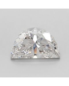 Lab Created 1.53 Carat Half Moon Diamond