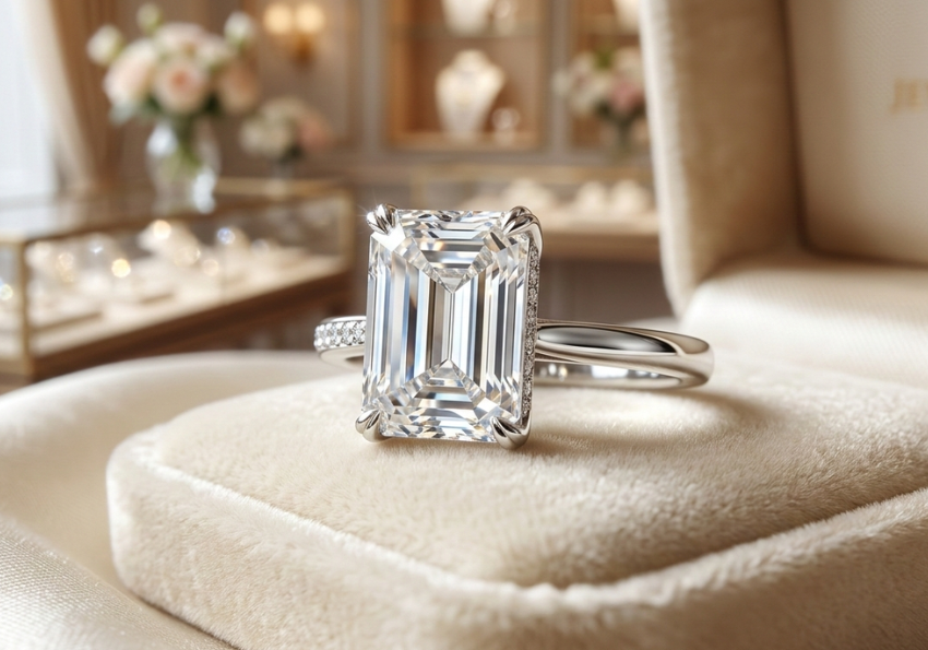 Emerald Cut Diamond: Complete Guide to Shape, Quality & Rings