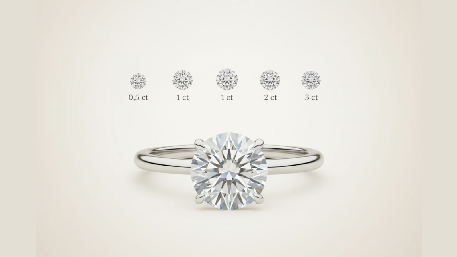 A Guide to Diamond Size and Carat - What You Need to Know