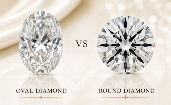 Oval vs. Round diamonds: Trade Comparison guide
