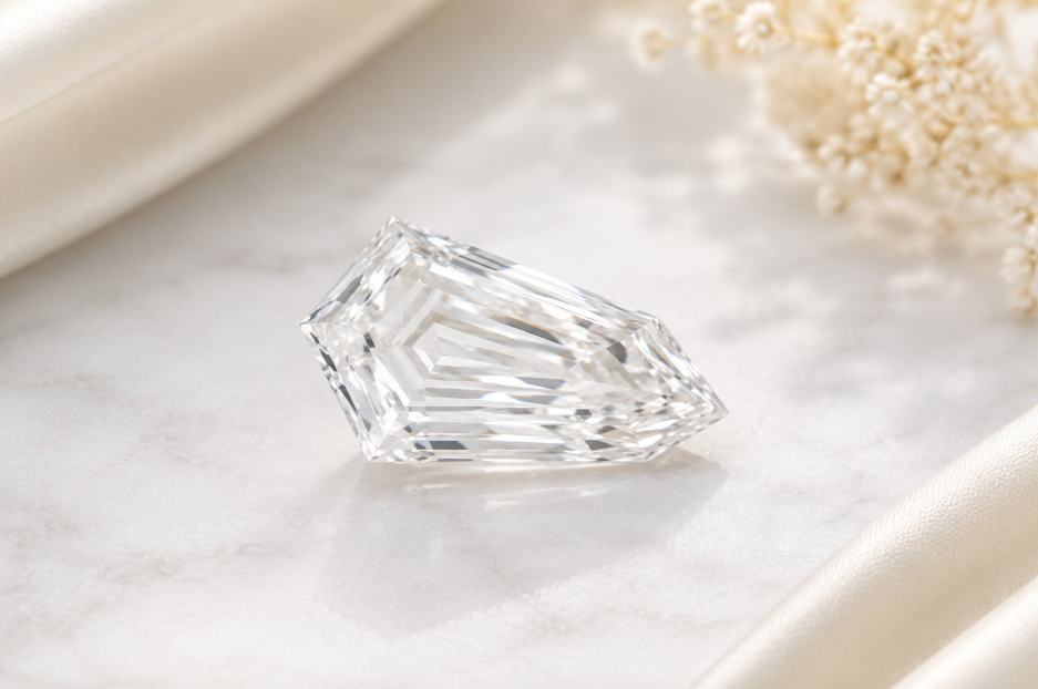 Shield cut diamonds: Guide for side stones and statement rings