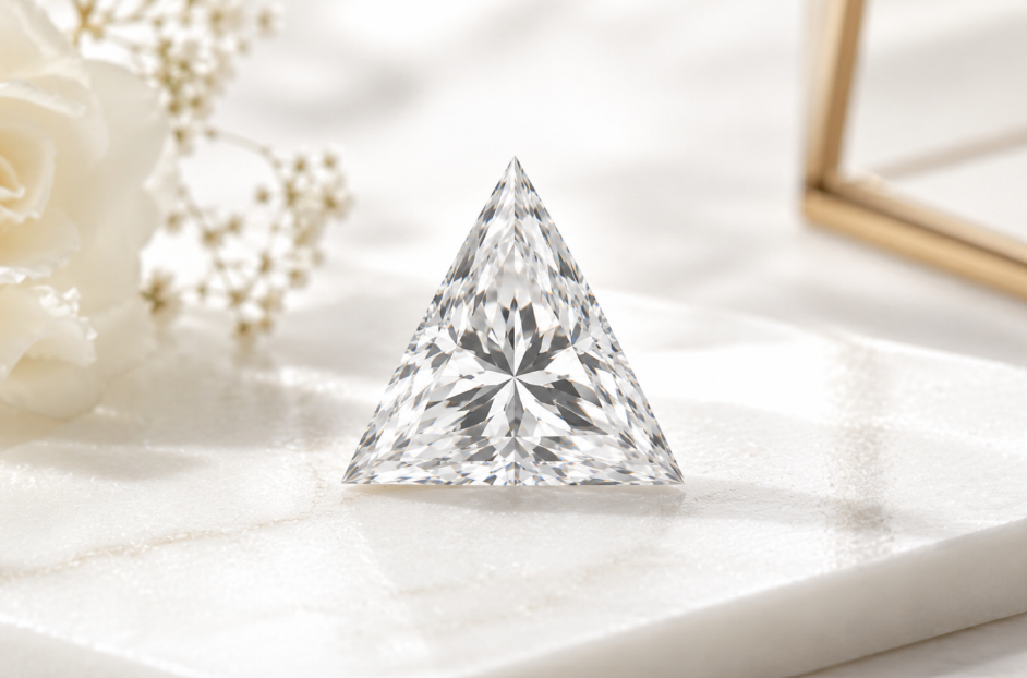 Triangle cut diamonds: What makes them different from trillion cuts?