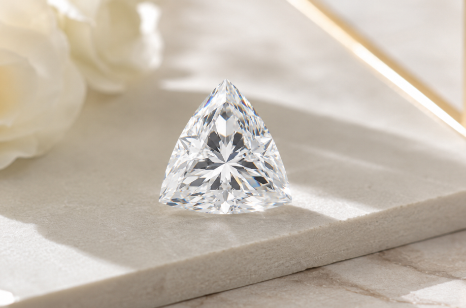 Trillion cut diamonds: Triangular brilliance for modern jewelry