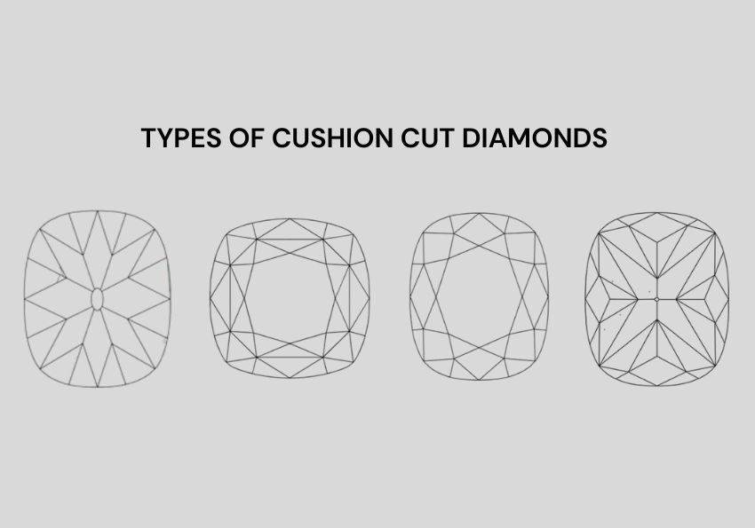 4 Types of Cushion Cut Diamonds: What to Know
