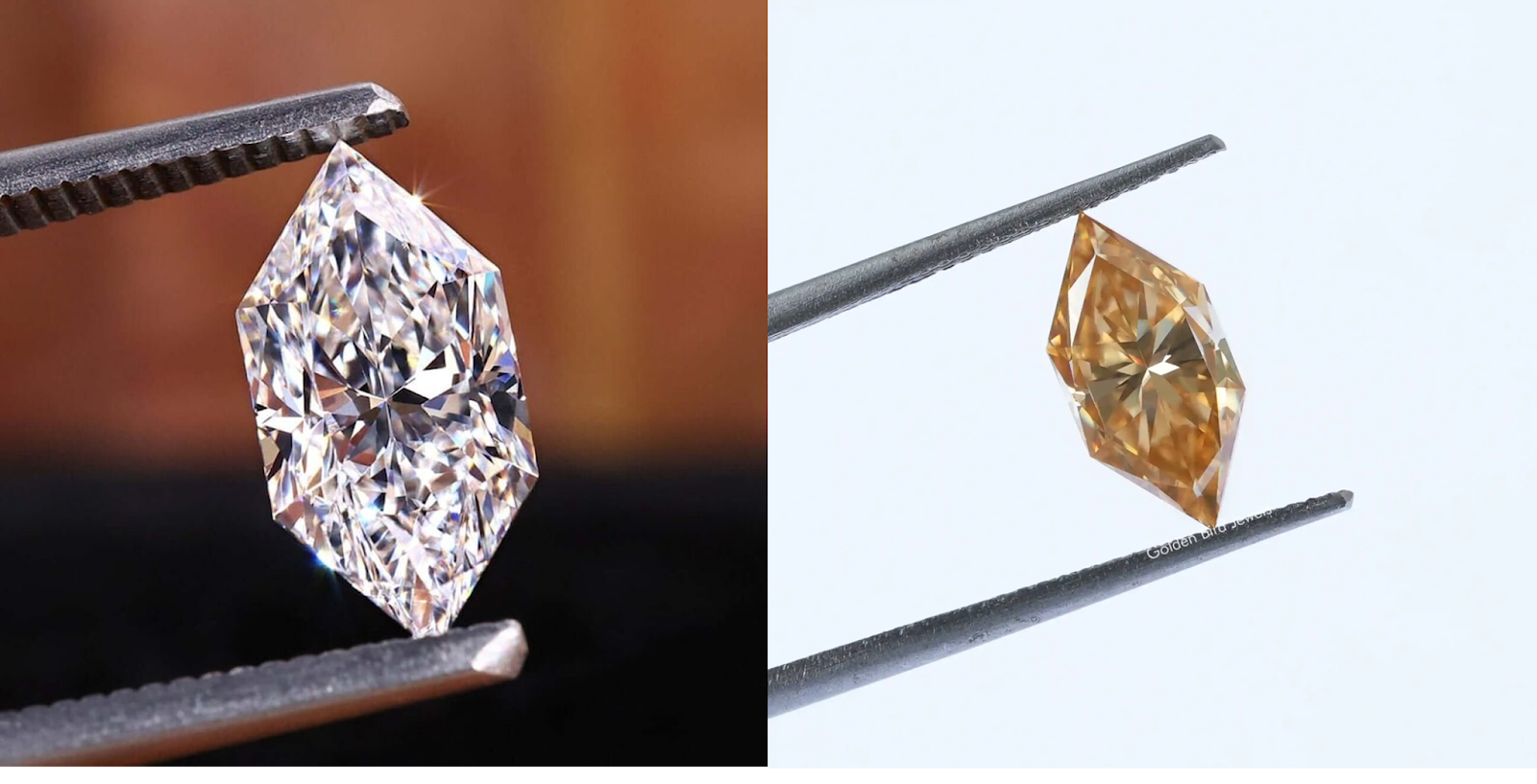 Color of marquise cut diamond