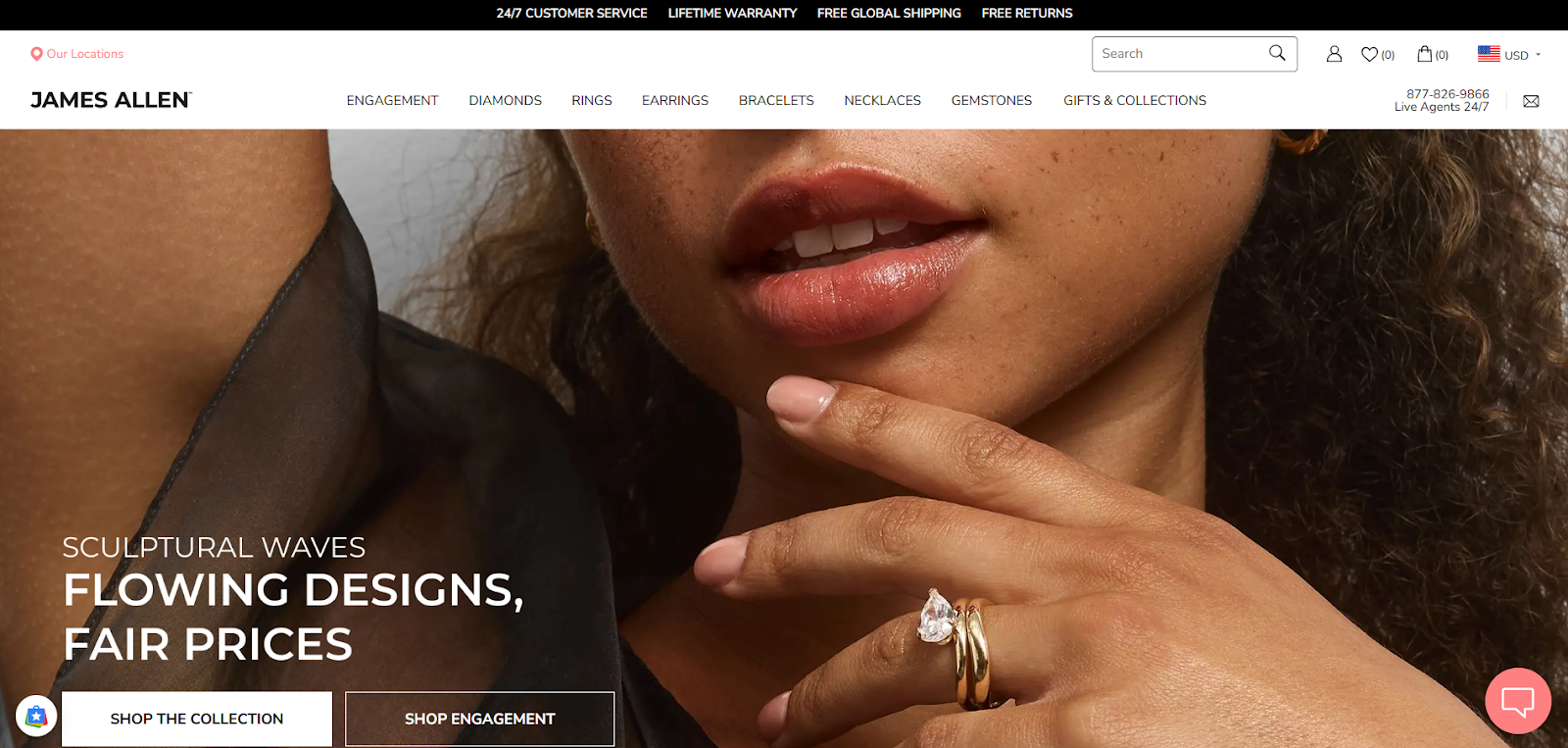 James Allen homepage