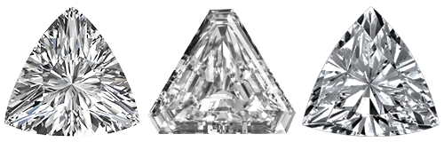 Trillion store diamond cut