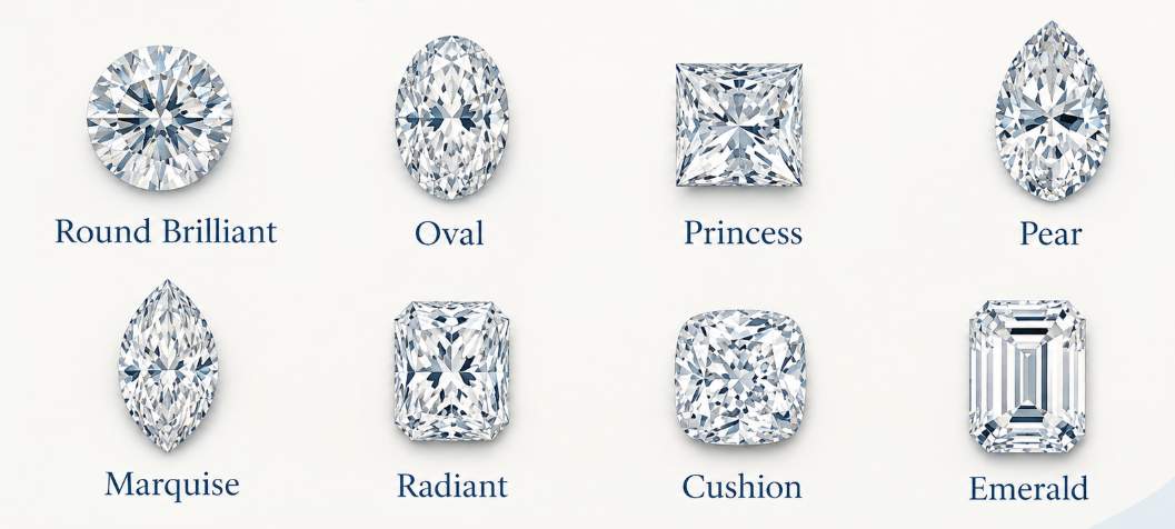Eight diamond shapes eligible for GCAL 8X grading